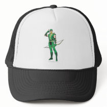Green Arrow with Target Mesh Hat