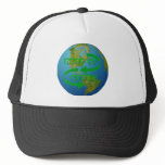 Green arrows hats