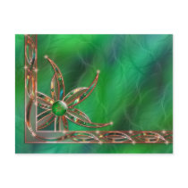 Green As the Grass Postcard