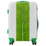 Green Aspen Leaf #11 Luggage