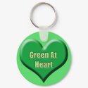 Green At Heart Green keychains by livegreendesigns Green At Heart Green keychains