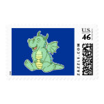 Green Baby Dragon postage