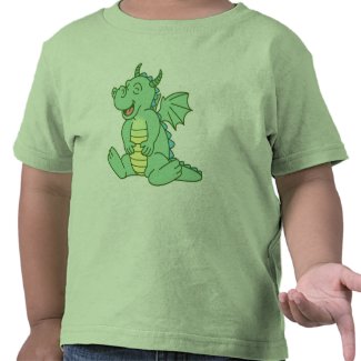 Green Baby Dragon shirt