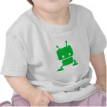 Green Baby Robot Baby Clothes Shirts