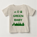 Green Baby Save Earth Stop Global Warming Organic t-shirts by ArtChick82 Green Baby Save Earth Stop Global Warming Organic t-shirts