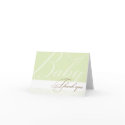 Green Baby Shower Thank You Card card