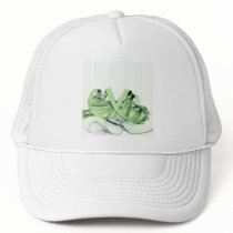 Green Bag & Shoes Hat hats