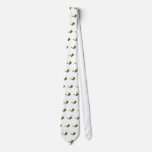 Green ball player neckties