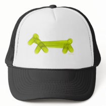 Green Balloon Doggie Trucker Hat