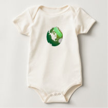 Green Bandaided Earth t-shirts by JuJuGarden Green Bandaided Earth t-shirts