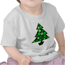 Green Baubles Christmas Tree - Infant Tee T Shirts