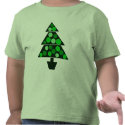 Green Baubles Christmas Tree - Toddler T-shirt