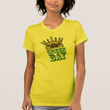 Green Bay with crown Tshirts