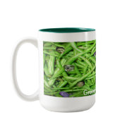 Green Bean Heads! mug