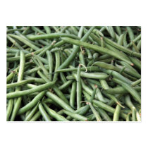 Green Beans business cards