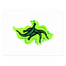 Green Beans Postcard