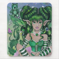 Green Bear Mouse Pad mousepads