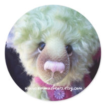 green bear sticker