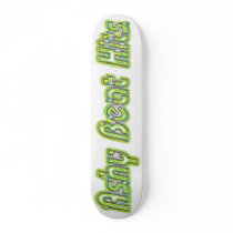 Green Beat Hits Skateboard Deck by nappydreadz Green Beat Hits Skateboard Deck
