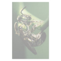 green bee personalized stationery