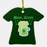 Green Beer Christmas Tree Ornament