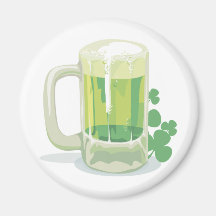 Green Beer Magnet