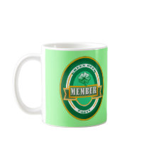 Green Beer Party Member Products mugs