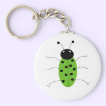 Green Beetle keychains
