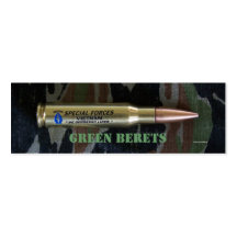 green berets special forces group bookmarker business card templates