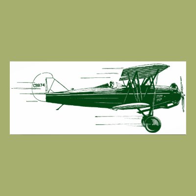 Green Bi Plane Poster Zazzle_print Green Bi Plane Poster Zazzle_print
