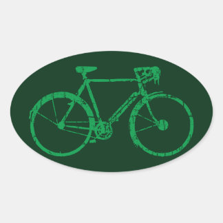 neon green bike stickers