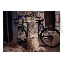 Green Bicycle Cards