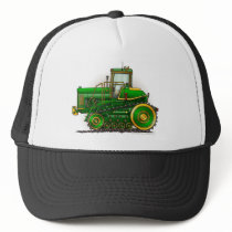 Green Big Dozer Tractor Hats