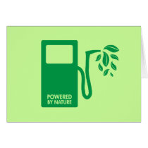 Green Biofuel Ethanol cards by Zerotees Green Biofuel Ethanol cards
