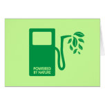 Green Biofuel Ethanol Greeting Cards