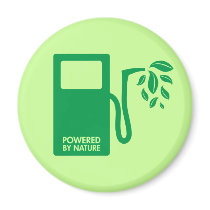Green Biofuel Ethanol magnets by Zerotees Green Biofuel Ethanol magnets