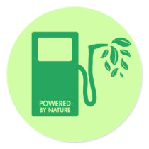 Green Biofuel Ethanol stickers by Zerotees Green Biofuel Ethanol stickers