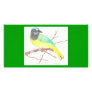 Green Bird Photo Card