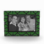 green black pattern photo frame awards