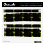 Green black texture orbit m speaker skin