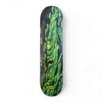 green blob skateboard