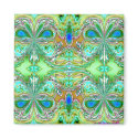Green & Blue Butterfly Mug by M.Light magnets
