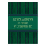 Green blue distressed  lines business cards