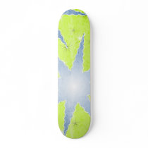 GREEN BLUE OBJECTS OF FUN SWIRLS skateboards by shayneemelissa GREEN BLUE OBJECTS OF FUN SWIRLS skateboards