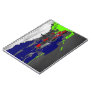 Green Blue Red Cars Notebook