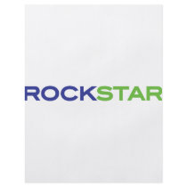 green blue rockstar custom flyer
