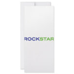 green blue rockstar full color rack card