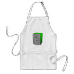 Green BOOMBOX aprons