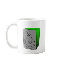 Green BOOMBOX Mug