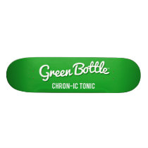 Green Bottle classic skateboard deck